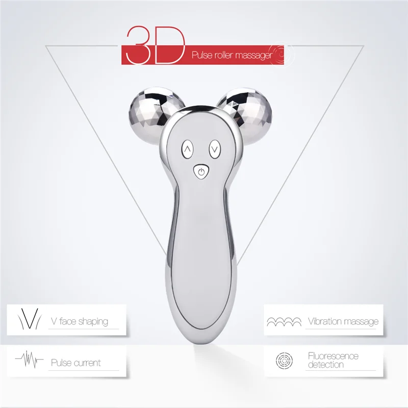 Rolling Ball Vibratory Face Lift Firming Soft New 3D V Face Body Slimming Wrinkle Removal Pulse Massage Skin Beauty Device
Rolling Ball Vibratory Face Lift Firming Soft New 3D V Face Body Slimming Wrinkle Removal Pulse Massage Skin Beauty Device
