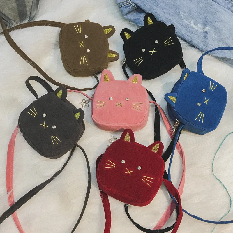 Children Cute Cat Pattern Shoulder Bag New Fashion Girls Messenger Bag Kids Keys Coin Purse Cute Princess Mini Women Handbag
Children Cute Cat Pattern Shoulder Bag New Fashion Girls Messenger Bag Kids Keys Coin Purse Cute Princess Mini Women Handbag