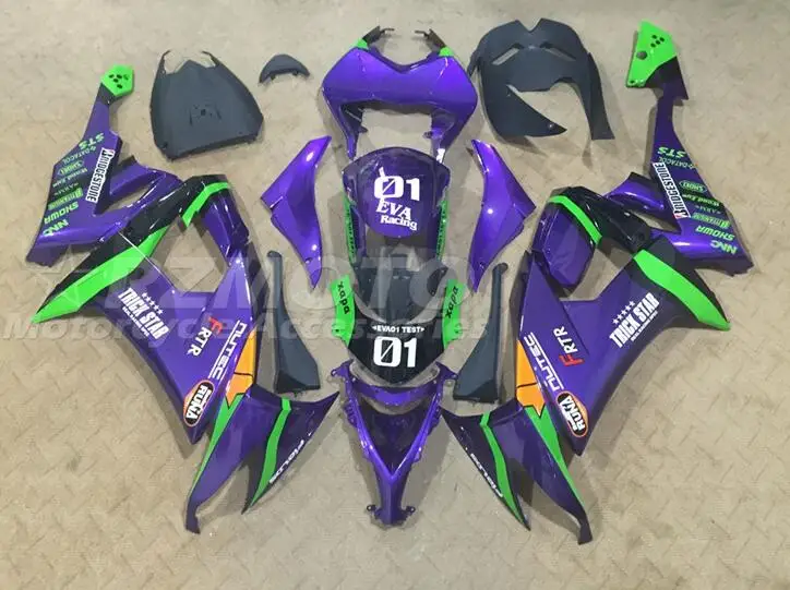 Стильные новые комплекты обтекателей из АБС-пластика, подходят для Kawasaki Ninja ZX-10R ZX10R 2008 2009 2010 08 09 10, кузов фиолетового цвета
Стильные новые комплекты обтекателей из АБС-пластика, подходят для Kawasaki Ninja ZX-10R ZX10R 2008 2009 2010 08 09 10, кузов фиолетового цвета