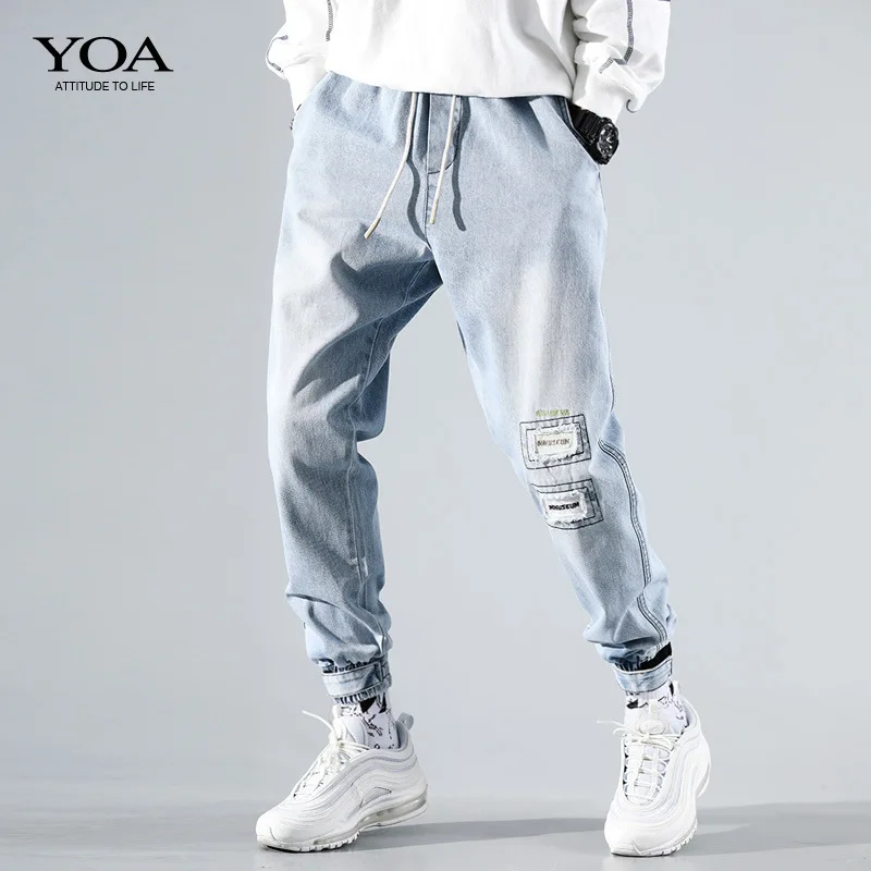 Fashion 2022 Teenagers Denim Jeans Men's Loose Hip-hop Trousers With Holes And Worn Out Harem Pants Men's Autumn New Overalls
Fashion 2022 Teenagers Denim Jeans Men's Loose Hip-hop Trousers With Holes And Worn Out Harem Pants Men's Autumn New Overalls