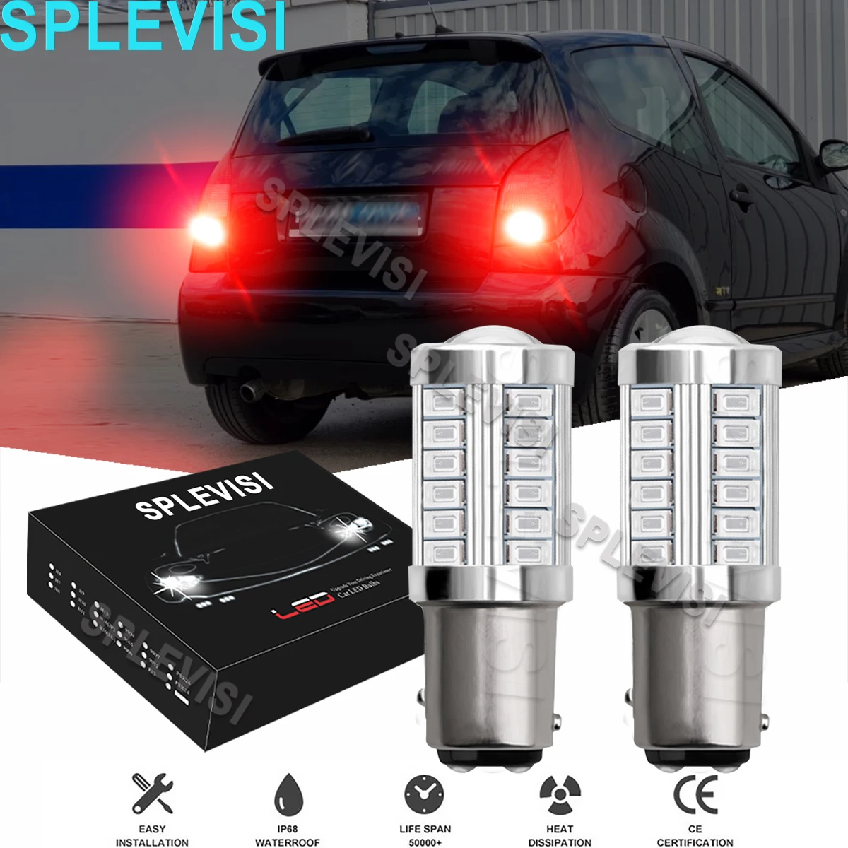 2PCS LED Red Brake Stop Tail Light Lamp Bulbs For Citroen C2 03-09 Citroen Xsara Picasso 97-06 Citroen C4 Grand Picasso 2006-13
2PCS LED Red Brake Stop Tail Light Lamp Bulbs For Citroen C2 03-09 Citroen Xsara Picasso 97-06 Citroen C4 Grand Picasso 2006-13