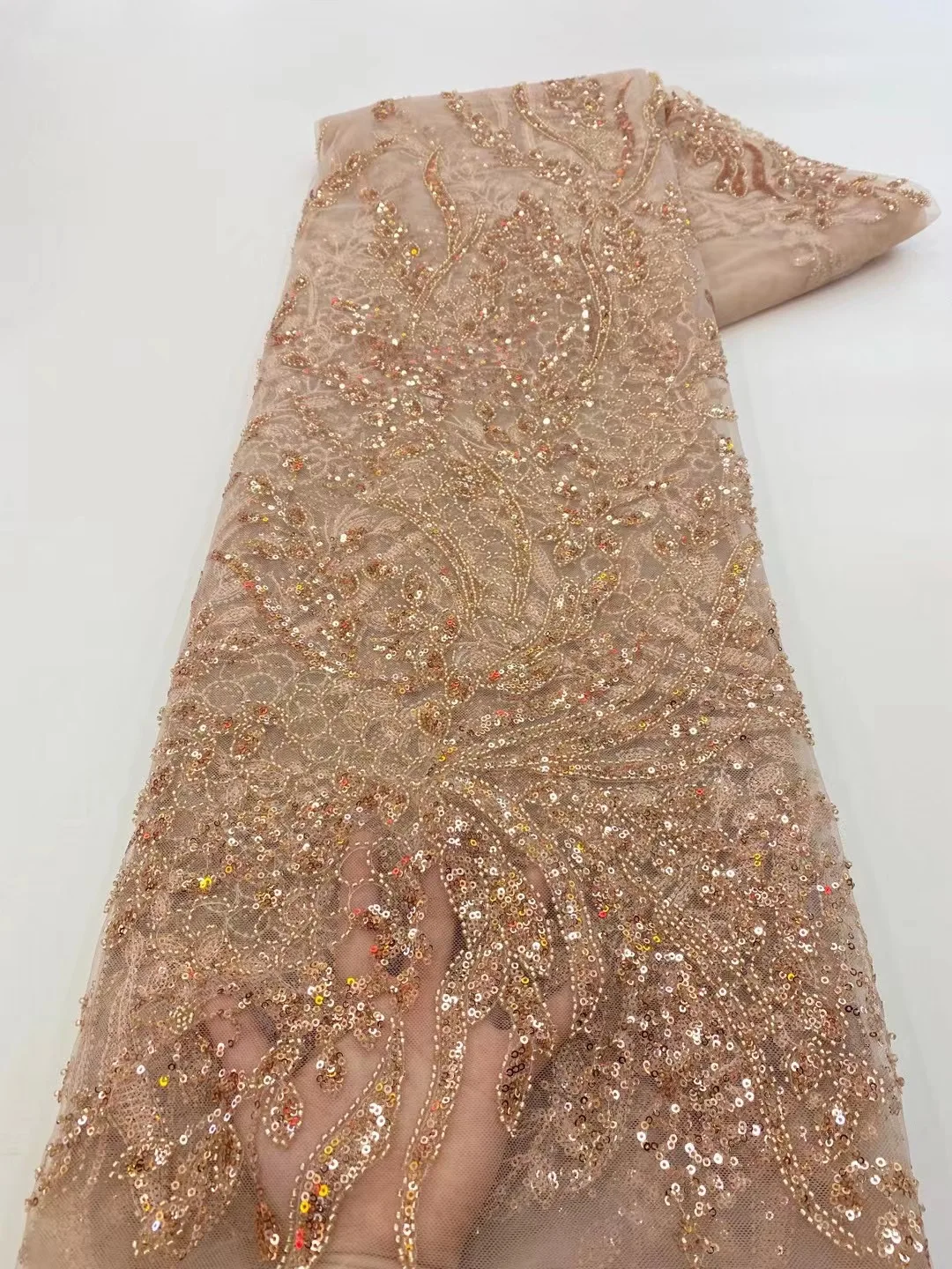 Handmade Lace African French Lace Fabric 2022 High Quality Heavy Beaded Ghana Lace For Nigerian Sequins Lace Fabrics For Wedding
Handmade Lace African French Lace Fabric 2022 High Quality Heavy Beaded Ghana Lace For Nigerian Sequins Lace Fabrics For Wedding
