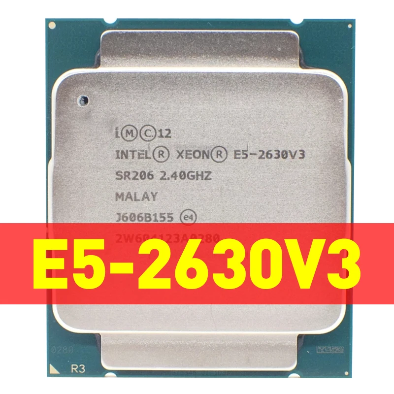 Intel Xeon E5-2630V3 E5 2630v3 E5 2630 v3 2.4 GHz Eight-Core Sixteen-Thread CPU Processor 20M 85W LGA 2011-3
Intel Xeon E5-2630V3 E5 2630v3 E5 2630 v3 2.4 GHz Eight-Core Sixteen-Thread CPU Processor 20M 85W LGA 2011-3