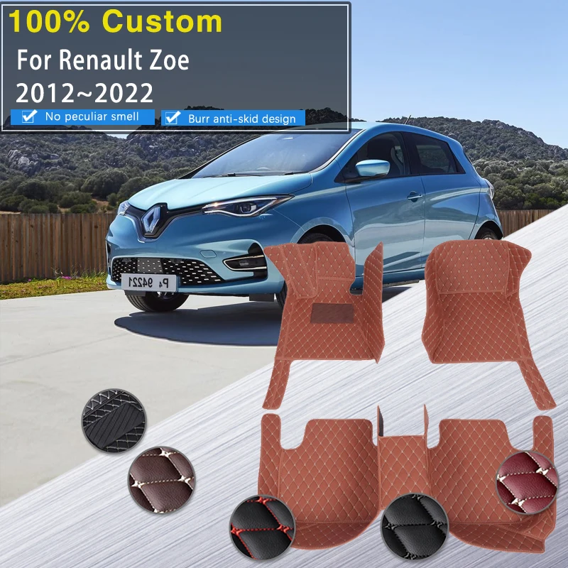 Leather Car Floor Mats For Renault Zoe E-Tech Electric 2012~2022 5seat Anti-dirt Car Carpet Floor Mat Car Accessories Interior
Leather Car Floor Mats For Renault Zoe E-Tech Electric 2012~2022 5seat Anti-dirt Car Carpet Floor Mat Car Accessories Interior