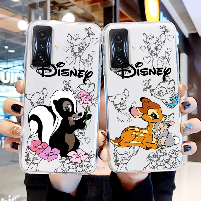 Bambi Anime Cute Transparent Phone Case For Xiaomi Redmi K60 K50 K40 Gaming K30 K20 A1 Pro 5G 12C 11 10X 9T 9
Bambi Anime Cute Transparent Phone Case For Xiaomi Redmi K60 K50 K40 Gaming K30 K20 A1 Pro 5G 12C 11 10X 9T 9