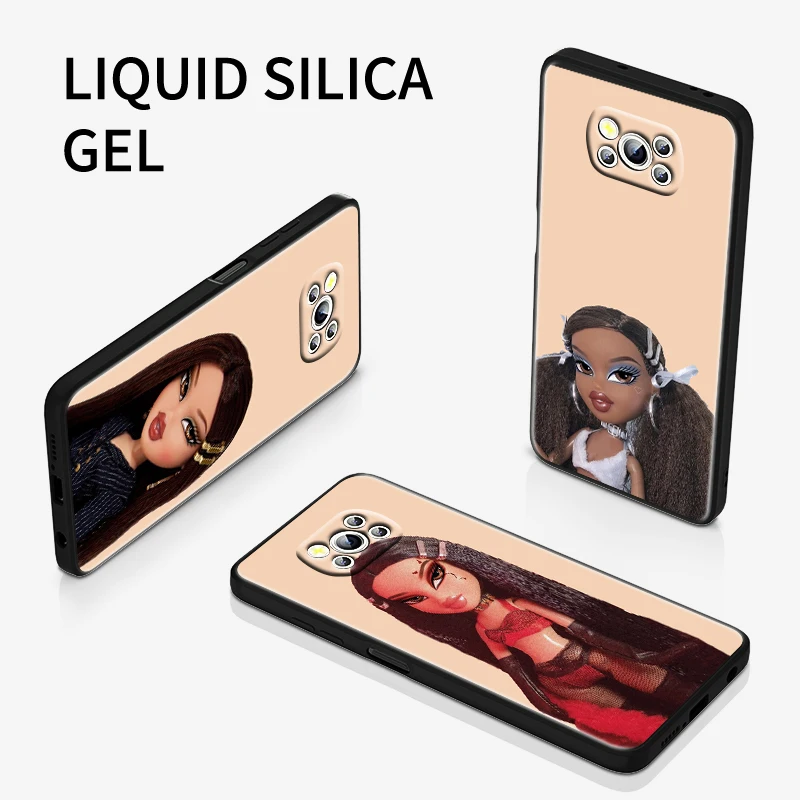 Doll Bratz Cute Bratz For Xiaomi POCO F3 11T Mix4 10S X2 10 M2 M3 Lite F3 Pro 5G Black Soft Cover Phone Coque Fundas
Doll Bratz Cute Bratz For Xiaomi POCO F3 11T Mix4 10S X2 10 M2 M3 Lite F3 Pro 5G Black Soft Cover Phone Coque Fundas