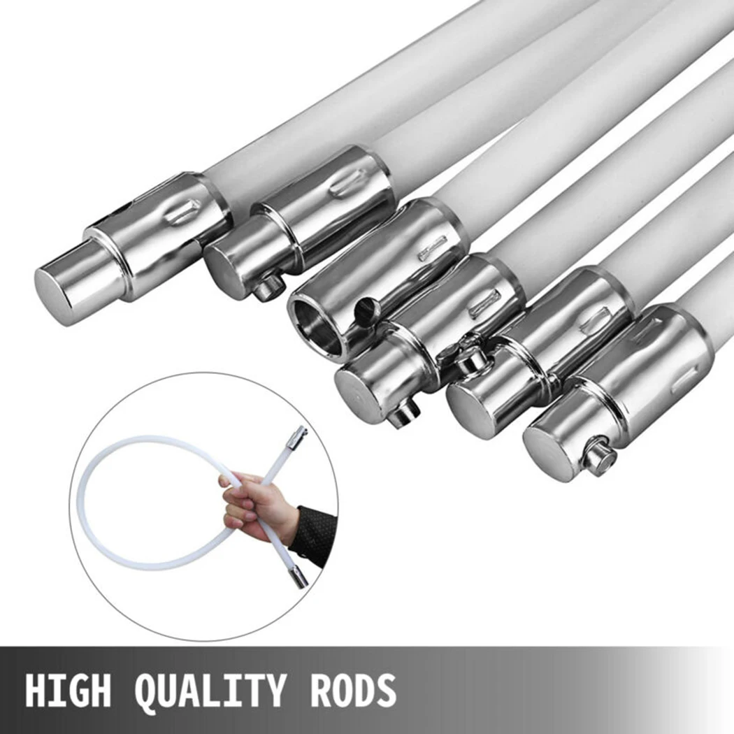 Parts Rod Tools Fireplace Flexible Home Nylon Rotating Sweeping System White 39.5inch 45-degree Brush Cleaning
Parts Rod Tools Fireplace Flexible Home Nylon Rotating Sweeping System White 39.5inch 45-degree Brush Cleaning
