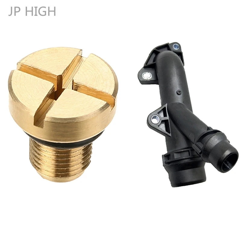 1 Piece Cooling Hose Connector & 1X Radiator Overflow Coolant Expansion Tank Bleeder Screw Gold For BMW E36 E39 E46 Etc
1 Piece Cooling Hose Connector & 1X Radiator Overflow Coolant Expansion Tank Bleeder Screw Gold For BMW E36 E39 E46 Etc