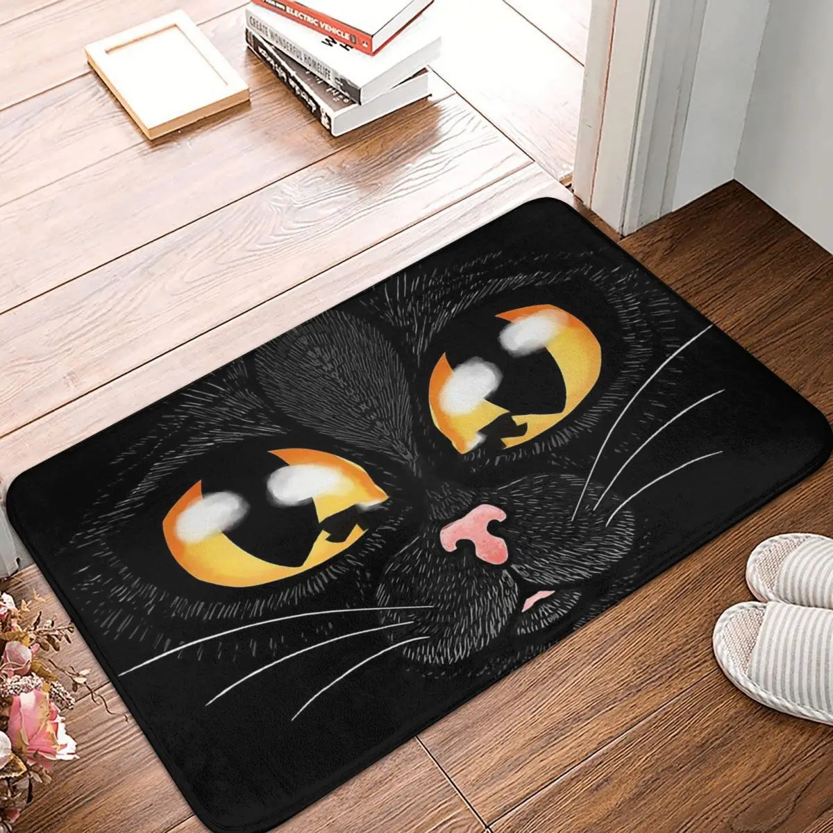 Goth 1980s Subculture Rock Romance Bedroom Mat Black Cat Doormat Kitchen Carpet Balcony Rug Home Decor
Goth 1980s Subculture Rock Romance Bedroom Mat Black Cat Doormat Kitchen Carpet Balcony Rug Home Decor