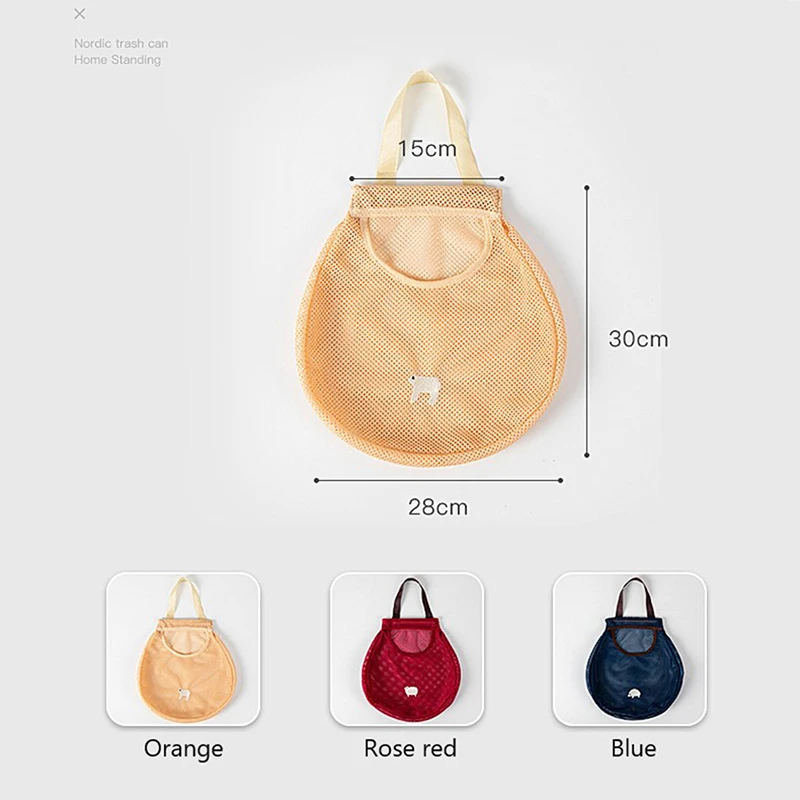1Pc Kitchen Storage Bag Fruit Vegetable Garlic Onion Hanging Storage Mesh Bag Reusable Breathable Mesh Bags Organizer Basket
1Pc Kitchen Storage Bag Fruit Vegetable Garlic Onion Hanging Storage Mesh Bag Reusable Breathable Mesh Bags Organizer Basket