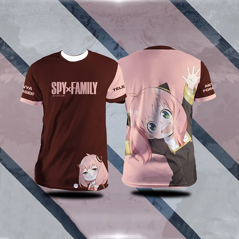 2022 футболки с аниме рисунком Spy x Family 3D печать для мужчин и женщин, модная уличная одежда, футболка большого размера с круглым вырезом, Детски...
2022 футболки с аниме рисунком Spy x Family 3D печать для мужчин и женщин, модная уличная одежда, футболка большого размера с круглым вырезом, Детски...
