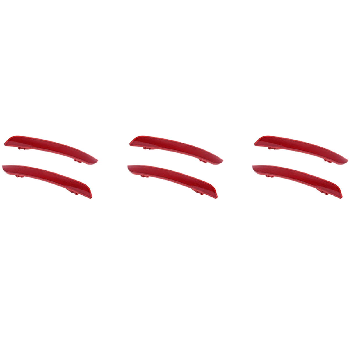 6X Rear Bumper Reflector Strip Cover Left Right Side 63147301187 63147301188 for -BMW 430I 440I 2017-2020
6X Rear Bumper Reflector Strip Cover Left Right Side 63147301187 63147301188 for -BMW 430I 440I 2017-2020
