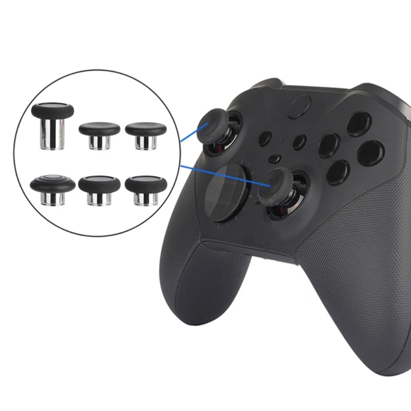 Controller 3D Analog Stick Cap, Thumb Grips, Trigger, D-Pad Button Holder for -Xbox One Elite Series 2
Controller 3D Analog Stick Cap, Thumb Grips, Trigger, D-Pad Button Holder for -Xbox One Elite Series 2