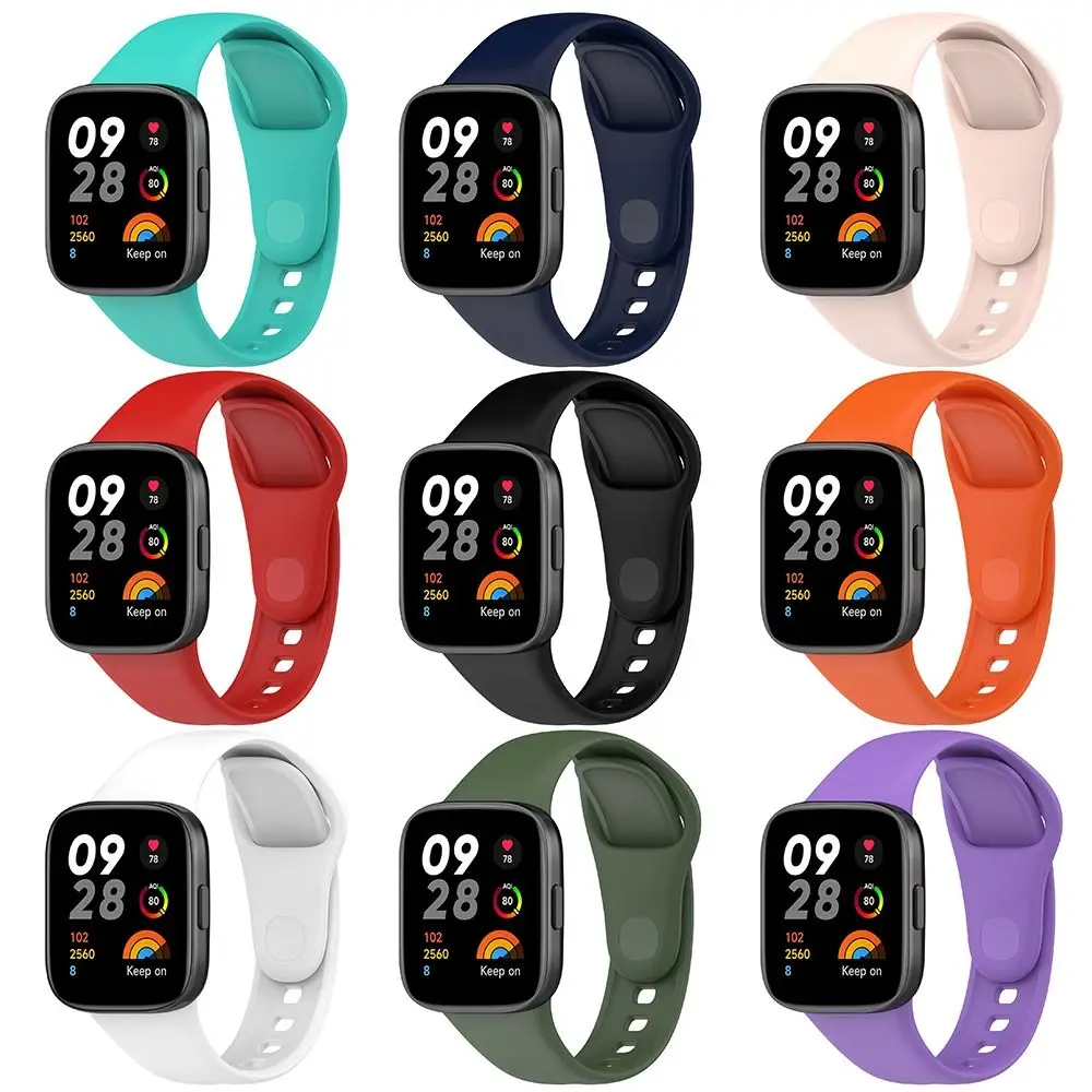 Soft Smart Watch Bracelet Watchband Silicone Replacement Wristband Strap For Redmi Watch 3
Soft Smart Watch Bracelet Watchband Silicone Replacement Wristband Strap For Redmi Watch 3