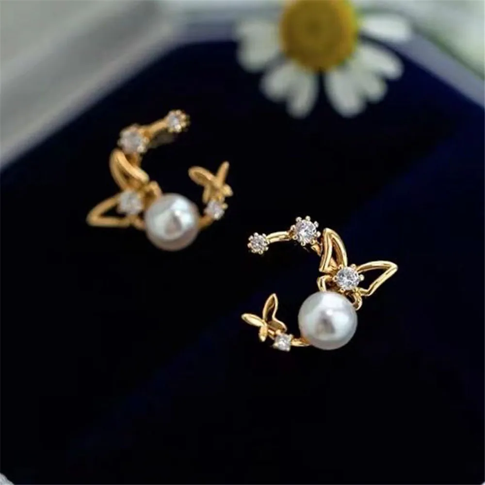S925 Sterling Silver Pearl Beads Stud Earrings Setting Base Diy Jewelry Making Findings&Components
S925 Sterling Silver Pearl Beads Stud Earrings Setting Base Diy Jewelry Making Findings&Components