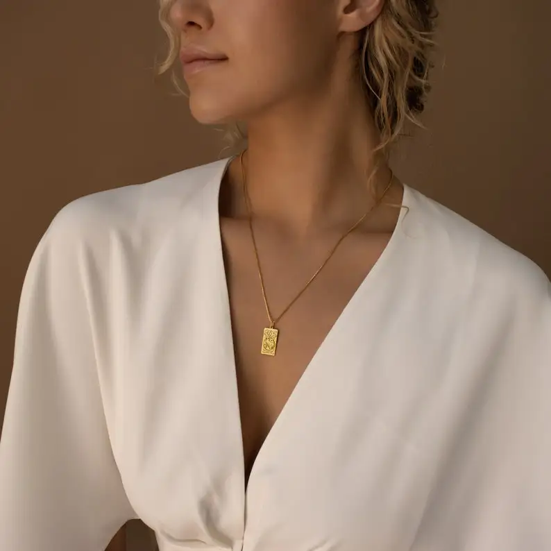Box Chain Vintage Stainless Steel Square Pendant Horoscope 12 Constellations Necklace Female Male Zodiac Sign Collar Necklace
Box Chain Vintage Stainless Steel Square Pendant Horoscope 12 Constellations Necklace Female Male Zodiac Sign Collar Necklace