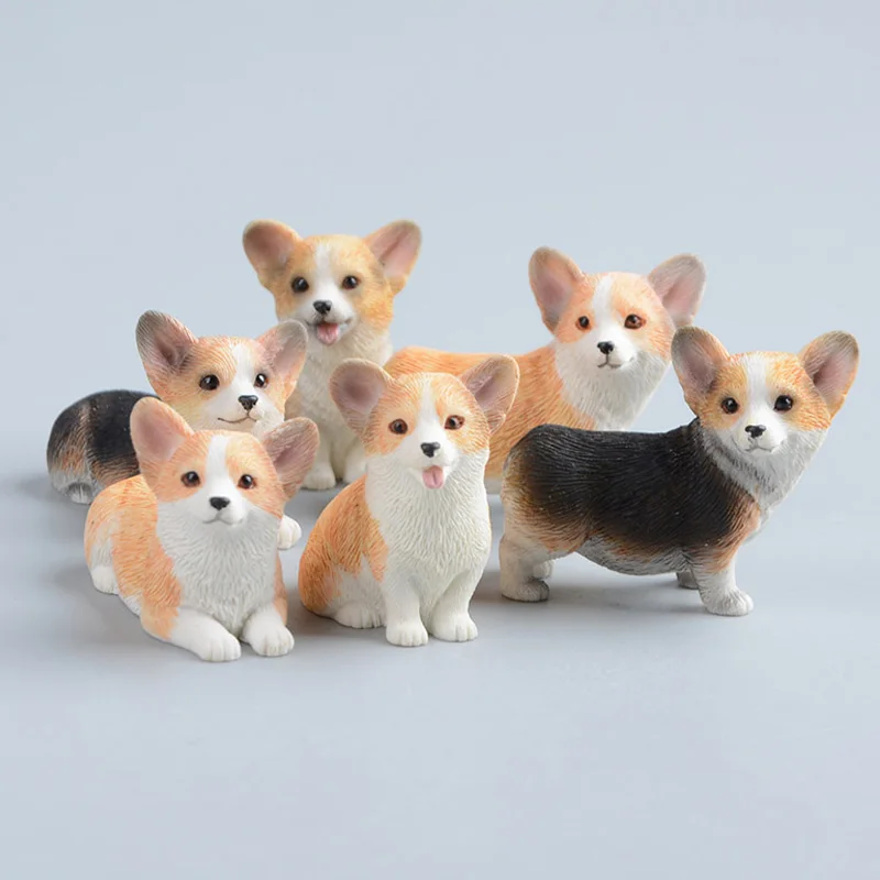 Lovely Animal Resin Model Doll Mini Action Figure Decoration Simulation Corgi Sleeping Dog Pet Figurines Children Christmas Toys
Lovely Animal Resin Model Doll Mini Action Figure Decoration Simulation Corgi Sleeping Dog Pet Figurines Children Christmas Toys