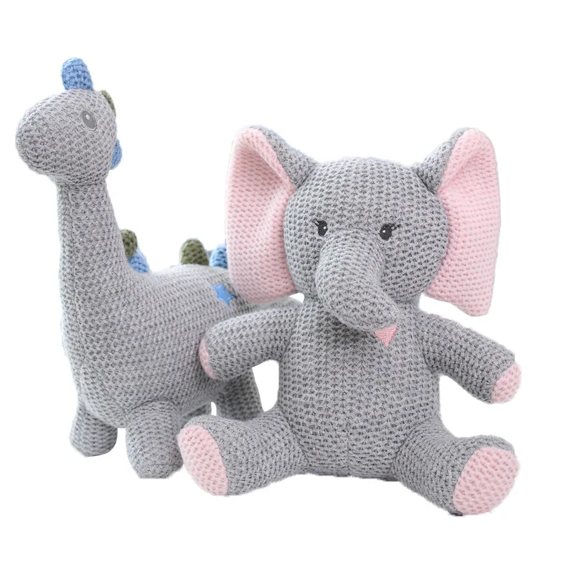 1pc 2020 New Handmade Elephant Knitted toys Crochet Wool Doll Animal Stuffed Plush Toy Baby Soothing Baby Sleeping Doll Gifts
1pc 2020 New Handmade Elephant Knitted toys Crochet Wool Doll Animal Stuffed Plush Toy Baby Soothing Baby Sleeping Doll Gifts