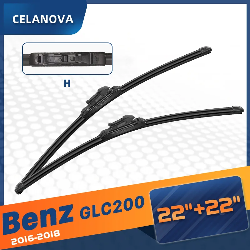 Windshield Wiper Blade For Mercedes-Benz GLC200 2016-2018 22"+22" Frameless Windscreen Rubber Wipers
Windshield Wiper Blade For Mercedes-Benz GLC200 2016-2018 22"+22" Frameless Windscreen Rubber Wipers