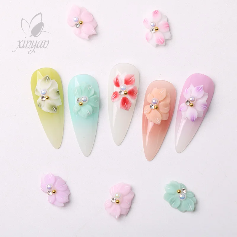 2pcs Luxury Pearl Resin Flower Nail Art Charms 3D Mulri Acrylic Fairy Design Nail Decorations DIY Exquisite Manicure Accessories
2pcs Luxury Pearl Resin Flower Nail Art Charms 3D Mulri Acrylic Fairy Design Nail Decorations DIY Exquisite Manicure Accessories