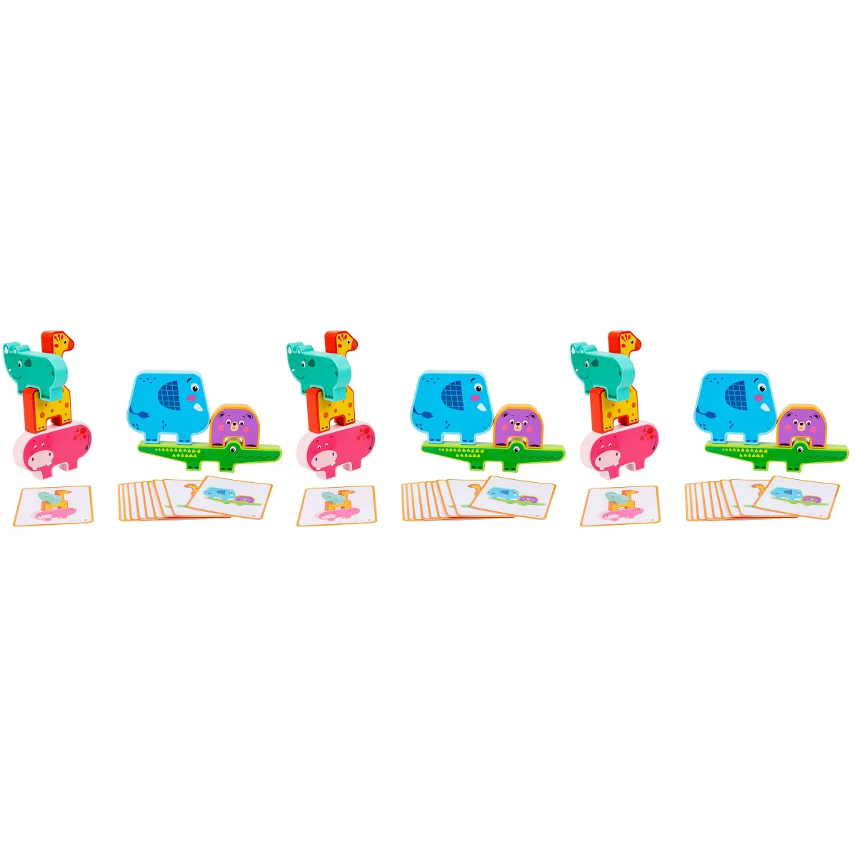 3 Sets Animal Stacking Toys Wooden Building Toys Animals Montessori Balance Toys
3 Sets Animal Stacking Toys Wooden Building Toys Animals Montessori Balance Toys
