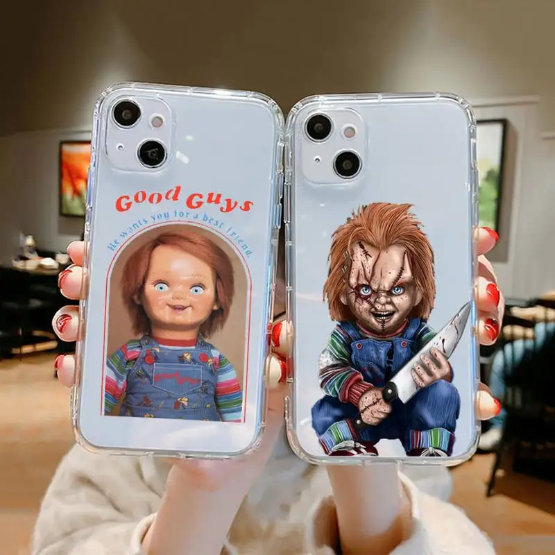 Chucky Good Guys Phone Case Transparent soft For iphone 12 11 13 7 8 6 s plus x xs xr pro max mini
Chucky Good Guys Phone Case Transparent soft For iphone 12 11 13 7 8 6 s plus x xs xr pro max mini