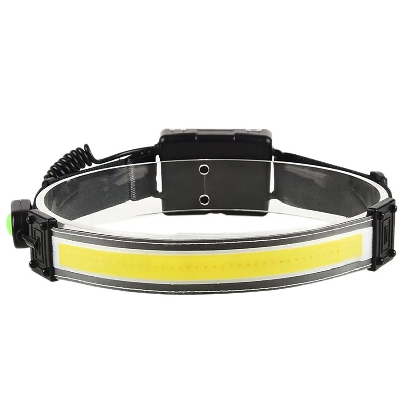 COB LED Headlight 120˚ Wide Angle Flashlight USB Rechargeable Head Light For Camping Hunting Runners Hiking Outdoors
COB LED Headlight 120˚ Wide Angle Flashlight USB Rechargeable Head Light For Camping Hunting Runners Hiking Outdoors
