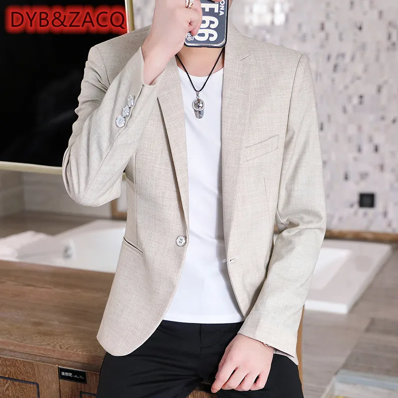 DYB&ZACQ New Men's Small Suit Single Top Youth Korean Version Slim Pure Black British Style Casual Suit Jacket Men
DYB&ZACQ New Men's Small Suit Single Top Youth Korean Version Slim Pure Black British Style Casual Suit Jacket Men