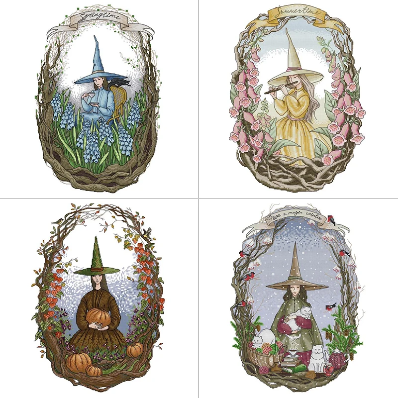 Набор для вышивки крестиком, серия «Зачарованный мир»
Набор для вышивки крестиком, серия «Зачарованный мир»