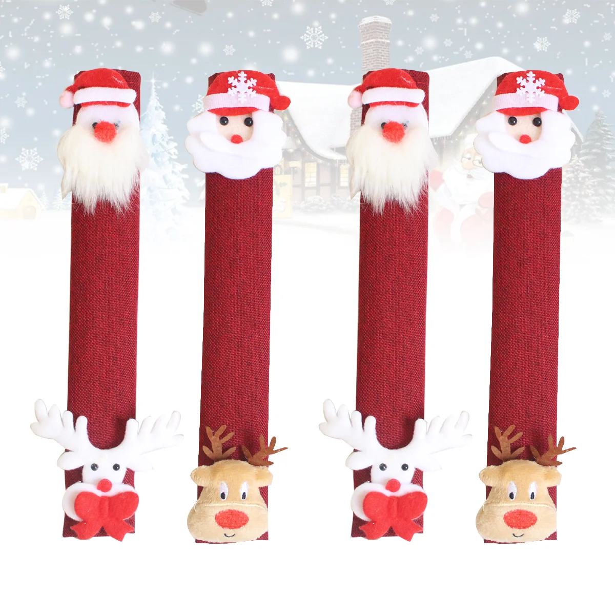 Handle Christmas Oven Covers Cover Fridge Protector Window Well Outside Refrigerator Snowman Door Dishwasher
Handle Christmas Oven Covers Cover Fridge Protector Window Well Outside Refrigerator Snowman Door Dishwasher