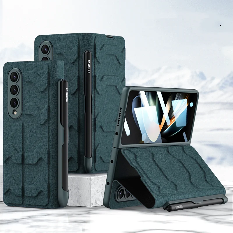 For Samsung Galaxy Z Fold 4 Case Leather Flip Stand Side Pen Slot Front Glass 360 Full Protection anti drop Fundas ( NO S Pen)
For Samsung Galaxy Z Fold 4 Case Leather Flip Stand Side Pen Slot Front Glass 360 Full Protection anti drop Fundas ( NO S Pen)