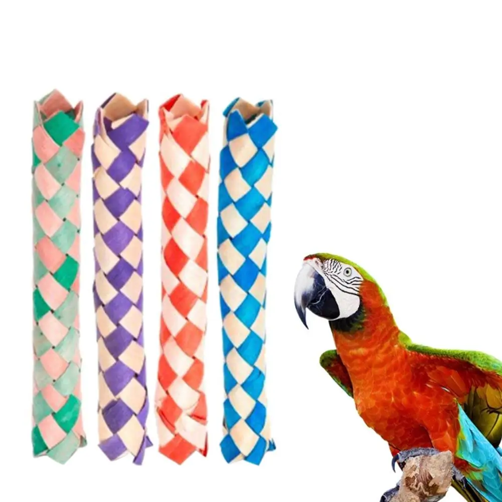 24pcs/set Parrot Chewing Toys Colorful Lightweight Bird Shredder-Toys Bird Cage Accessories Pet Products Bird Accessories
24pcs/set Parrot Chewing Toys Colorful Lightweight Bird Shredder-Toys Bird Cage Accessories Pet Products Bird Accessories