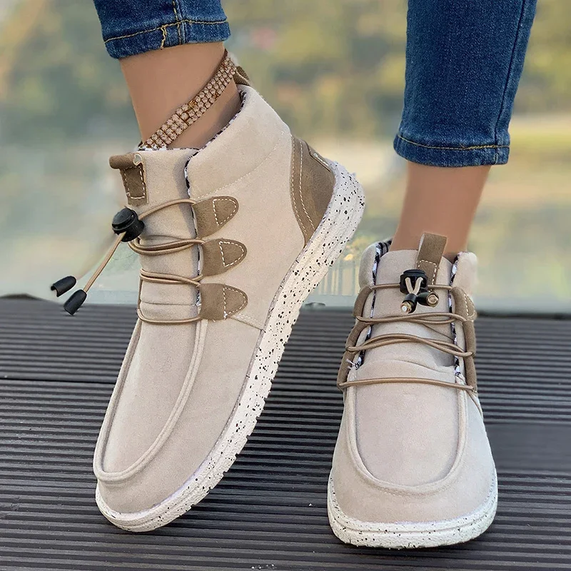 Ankle Women Flats Sport Shoes Cozy Warm Casual Sneakers Winter 2024 New Trend Women Running Loafers Shoes Fashion Snow Boots
Ankle Women Flats Sport Shoes Cozy Warm Casual Sneakers Winter 2024 New Trend Women Running Loafers Shoes Fashion Snow Boots