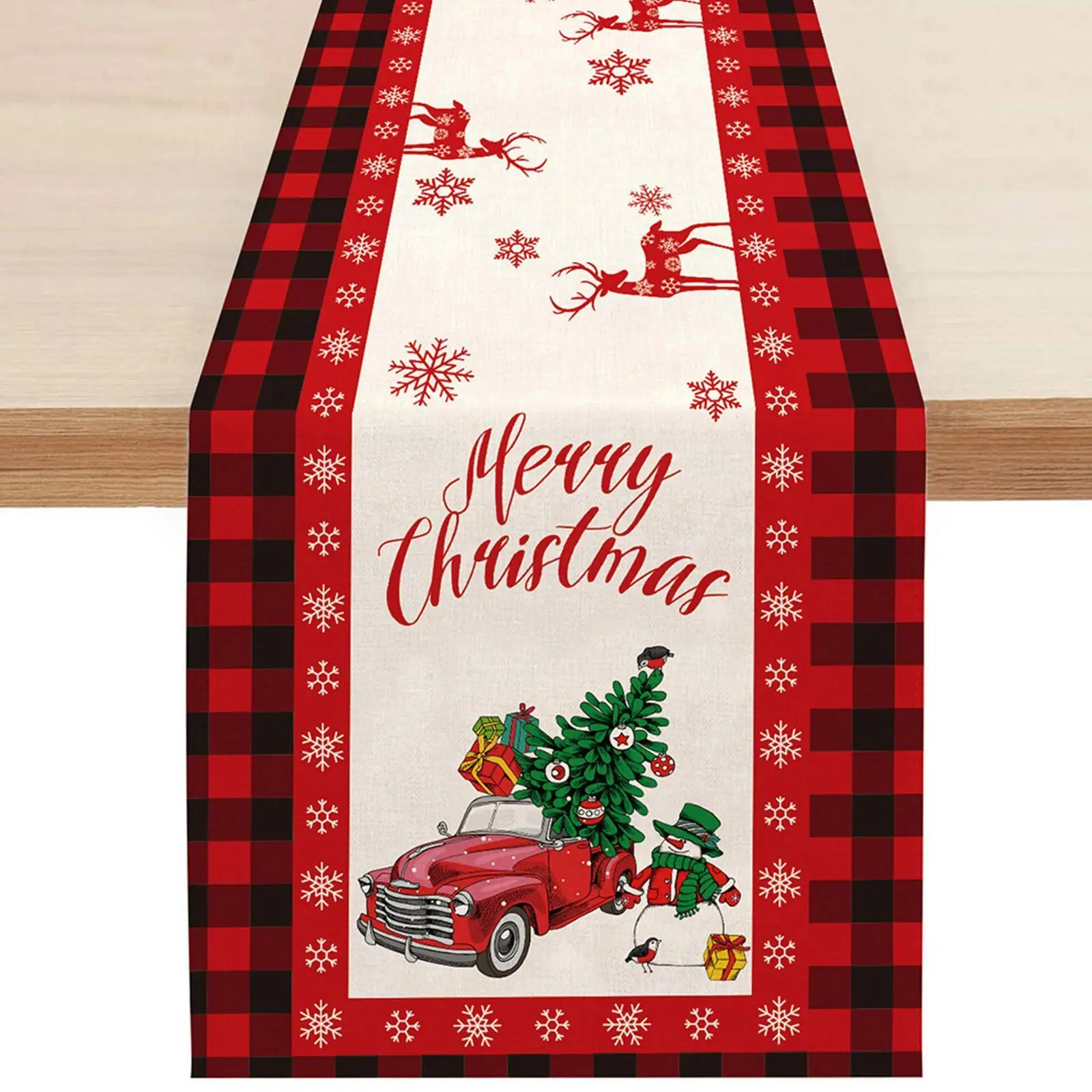Christmas Elk Snowflake Table Runner Merry Christmas Decoration For Home Tablecloth Cover Xmas Ornament New Year Party Tabl I3E7
Christmas Elk Snowflake Table Runner Merry Christmas Decoration For Home Tablecloth Cover Xmas Ornament New Year Party Tabl I3E7