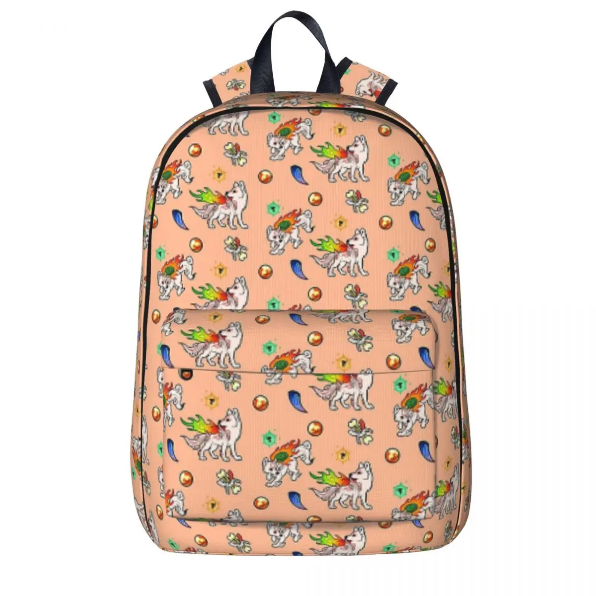 Okami Pattern Backpack Boy Girl Bookbag Children School Bags Cartoon Kids Rucksack Laptop Rucksack Shoulder Bag Large Capacity
Okami Pattern Backpack Boy Girl Bookbag Children School Bags Cartoon Kids Rucksack Laptop Rucksack Shoulder Bag Large Capacity