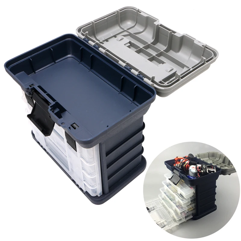 5 Layer Fishing Tackle Box Plastic Handle Fishing Box Carp Fishing Tools dropshipping
5 Layer Fishing Tackle Box Plastic Handle Fishing Box Carp Fishing Tools dropshipping