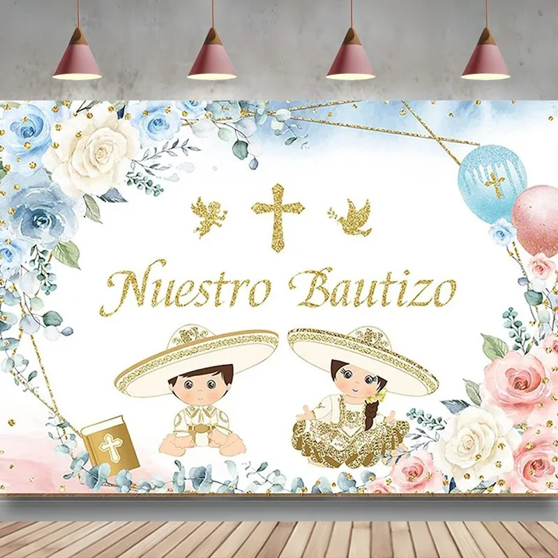 First Holy Communion Photography Background Floral God Bless Baptism Party Christening Decor Backdrop Photo Studio Boys Girls
First Holy Communion Photography Background Floral God Bless Baptism Party Christening Decor Backdrop Photo Studio Boys Girls