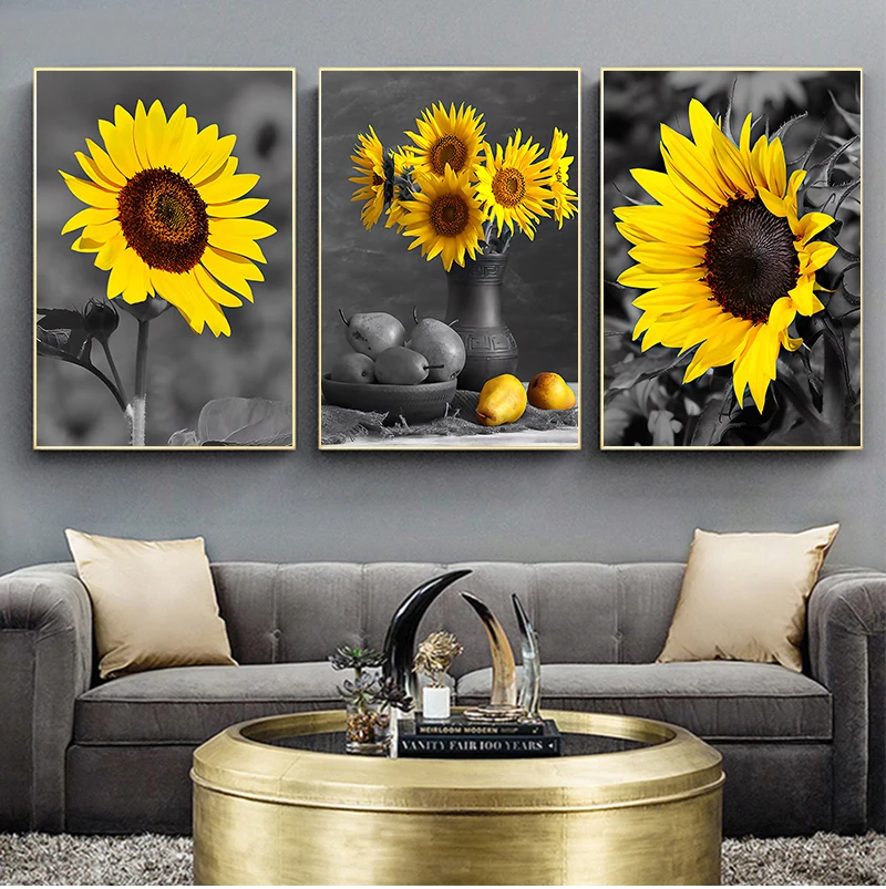 Canvas Painting Wall Art Yellow Sunflower Plant Flower Posters and Prints Nordic Home Living Room Office Decoration Painting
Canvas Painting Wall Art Yellow Sunflower Plant Flower Posters and Prints Nordic Home Living Room Office Decoration Painting