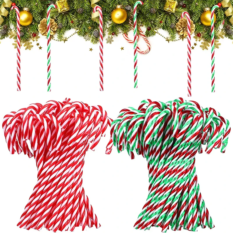 20pcs Christmas Acrylic Candy Canes Twisted Crutch Xmas Tree Hanging Ornaments New Year Party Home Decorations Kids Gift Toy
20pcs Christmas Acrylic Candy Canes Twisted Crutch Xmas Tree Hanging Ornaments New Year Party Home Decorations Kids Gift Toy