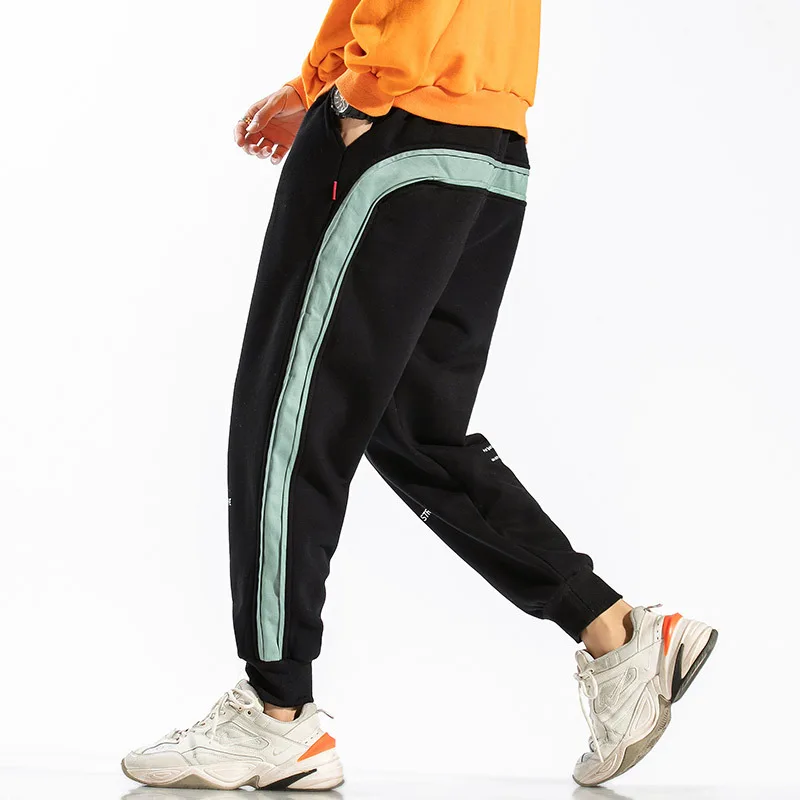 Men 2021 Brand New Jogger Pants Men Fashion Streetwear Hip Hop Trousers Male Loose Fit Harem Pants Side Striped Sweatpants
Men 2021 Brand New Jogger Pants Men Fashion Streetwear Hip Hop Trousers Male Loose Fit Harem Pants Side Striped Sweatpants