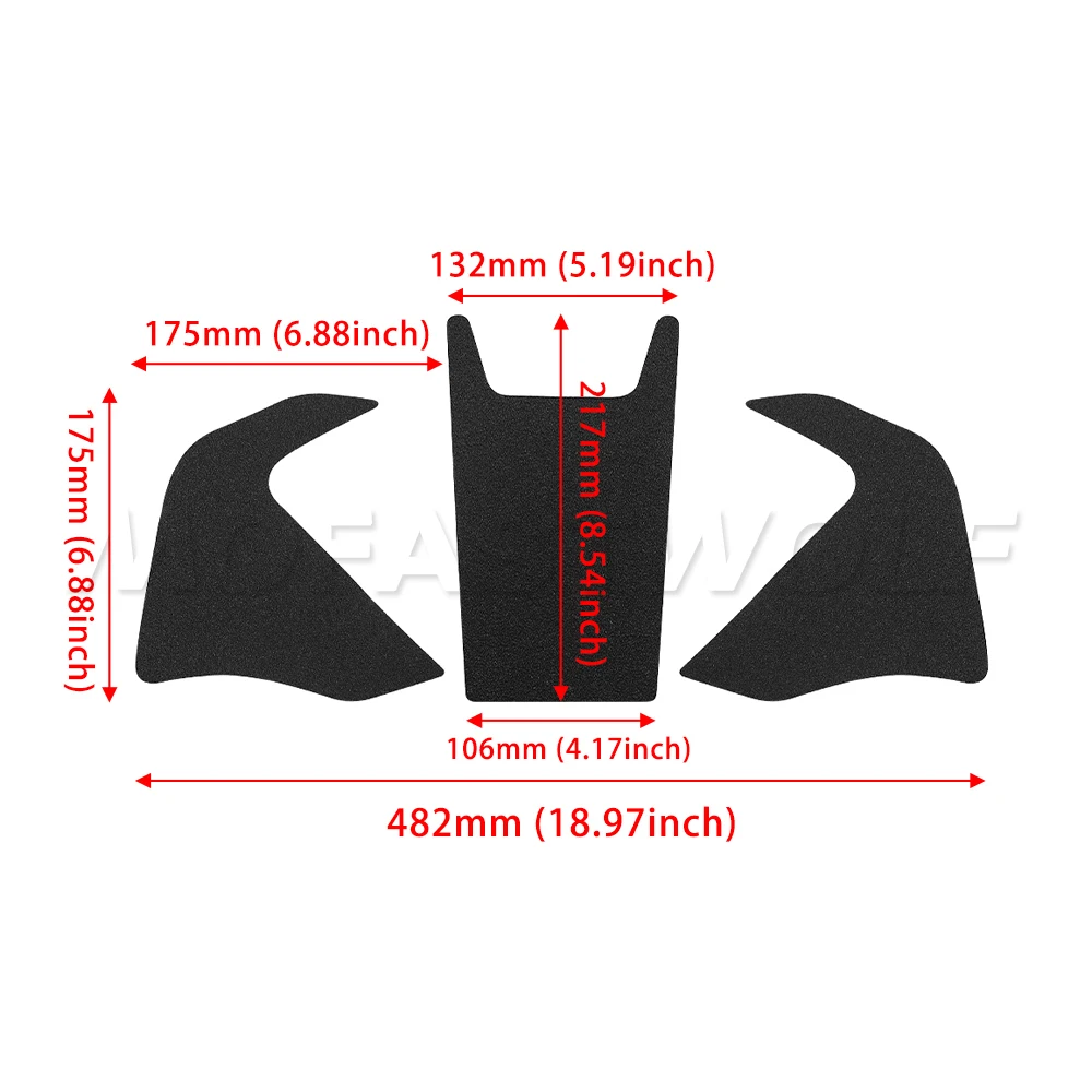 Мотоциклетные противоскользящие боковые накладки на топливный бак, газовая наколенница, тяговая наклейка, подходит для KTM 1050 1190 1290 Adventure ADV
Мотоциклетные противоскользящие боковые накладки на топливный бак, газовая наколенница, тяговая наклейка, подходит для KTM 1050 1190 1290 Adventure ADV