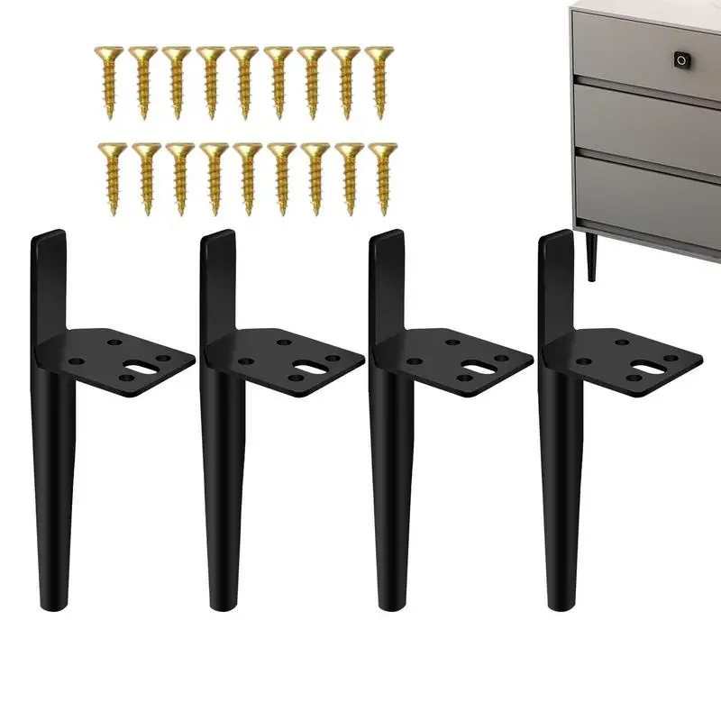 4pcs Legs For Furniture Metal Table Feet Hardware Mount Sofa Chair TV Dresser Bathroom Cabinet Gold Black Replacement Legs
4pcs Legs For Furniture Metal Table Feet Hardware Mount Sofa Chair TV Dresser Bathroom Cabinet Gold Black Replacement Legs