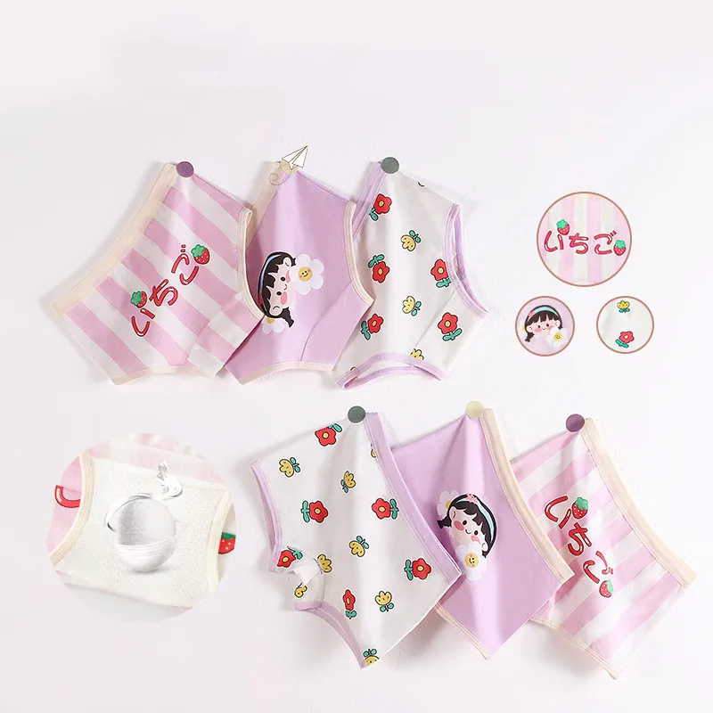 3Pcs/Lot Japan Korea Young Children Underwear Cotton Girls Boxer Briefs Kids Cartoon Breathable Underpants Baby Panties
3Pcs/Lot Japan Korea Young Children Underwear Cotton Girls Boxer Briefs Kids Cartoon Breathable Underpants Baby Panties
