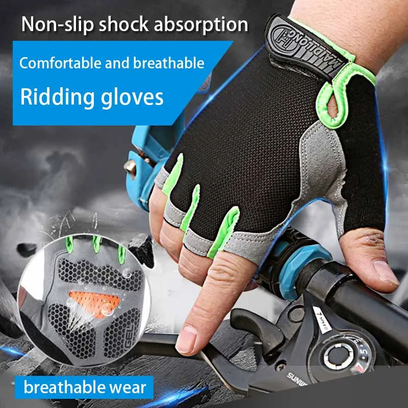 2022 New Cycling Anti-slip Anti-sweat Men Women Half Finger Gloves Breathable Anti-shock Sports Gloves Bike Bicycle Glove
2022 New Cycling Anti-slip Anti-sweat Men Women Half Finger Gloves Breathable Anti-shock Sports Gloves Bike Bicycle Glove