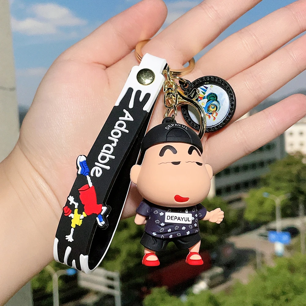 Crayon Shin-Chan Anime Figure Kawaii Action Figures Cartoon Keychain Pendant for Bag Cute Ornament Model Toys for kids Gifts
Crayon Shin-Chan Anime Figure Kawaii Action Figures Cartoon Keychain Pendant for Bag Cute Ornament Model Toys for kids Gifts