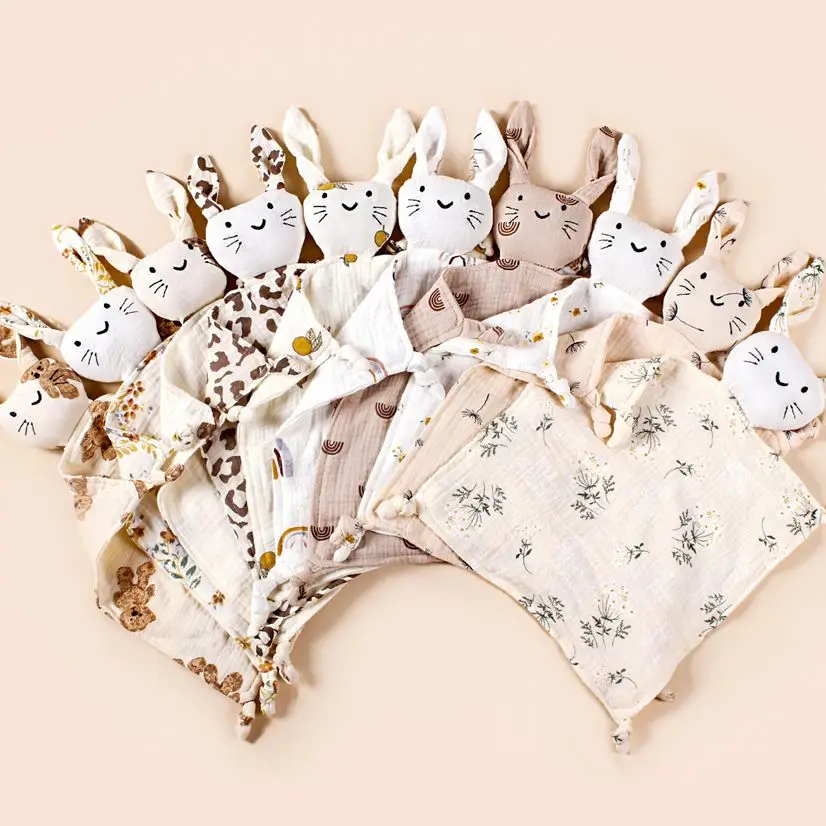 New Baby Cotton Muslin Comforter Blanket Newborn Sleeping Dolls Print Cat Kids Sleep Toy Soothe Appease Towel Bibs Saliva Towel 
New Baby Cotton Muslin Comforter Blanket Newborn Sleeping Dolls Print Cat Kids Sleep Toy Soothe Appease Towel Bibs Saliva Towel