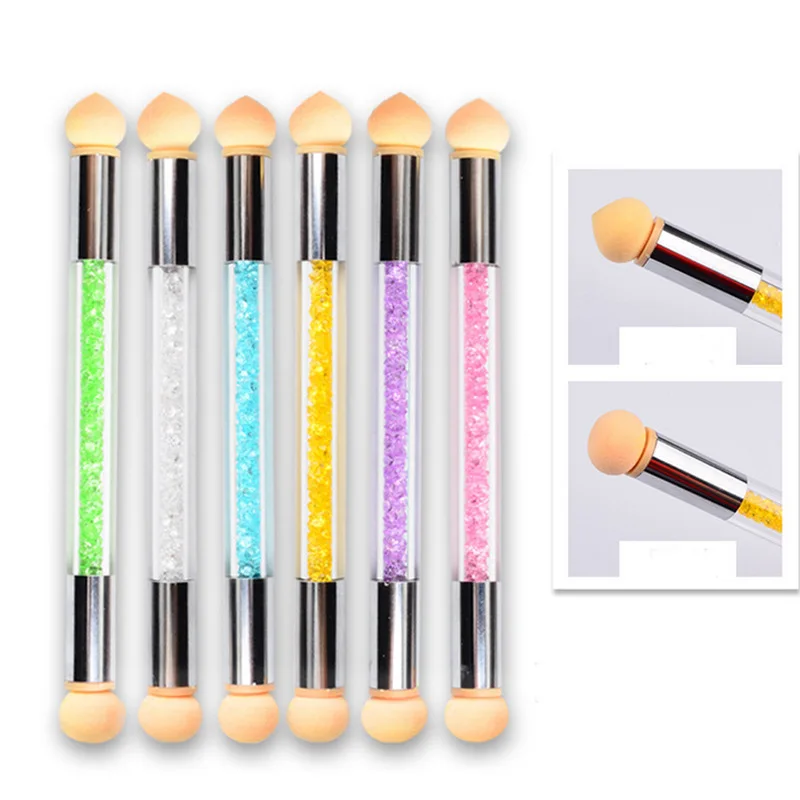 Wholesale 50Pcs Double-ended Nail Brush Set Gradient Sponges Nail Art Brush Pen Acrylic Gel Glitter Powder Picking Dotting Tool
Wholesale 50Pcs Double-ended Nail Brush Set Gradient Sponges Nail Art Brush Pen Acrylic Gel Glitter Powder Picking Dotting Tool