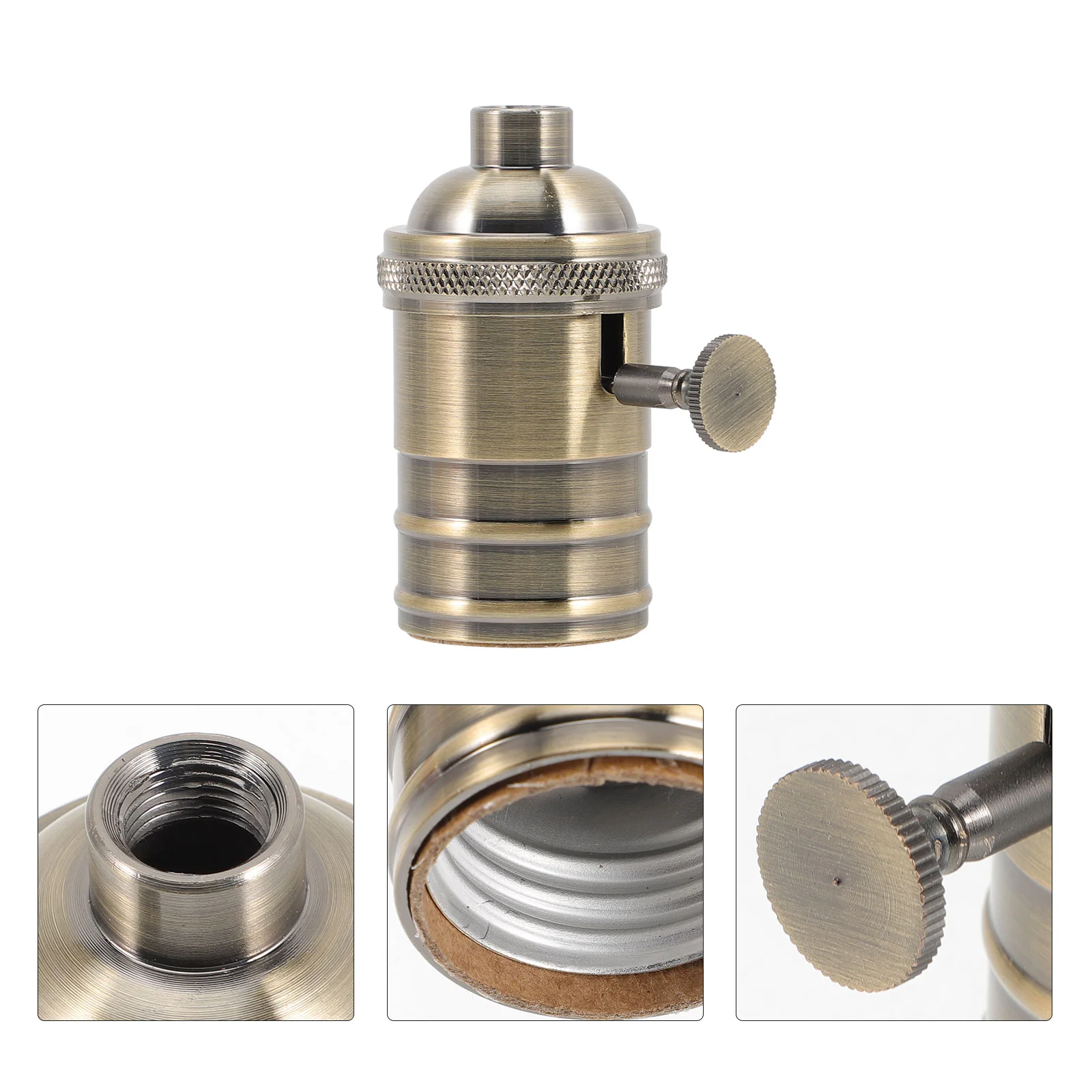 Practical Replacement Sturdy Bulb Socket Lamp Part Bulb Holder Holder Base Bulb Holder Lamp Kit For Do It Yourself
Practical Replacement Sturdy Bulb Socket Lamp Part Bulb Holder Holder Base Bulb Holder Lamp Kit For Do It Yourself