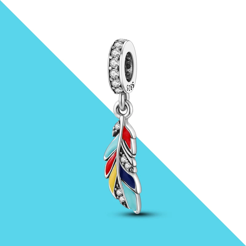 UCHARM красочные перья подвеска шармы посеребрение подходит для оригинального браслета Pandora Diy поддержка дропшиппинг оптовая продажа
UCHARM красочные перья подвеска шармы посеребрение подходит для оригинального браслета Pandora Diy поддержка дропшиппинг оптовая продажа