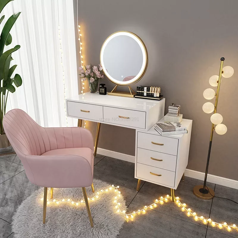 Dressing Table Bedroom Modern Simple Small Family Nordic Light Luxury Storage Cabinet Integrated Dressing Table Assembly
Dressing Table Bedroom Modern Simple Small Family Nordic Light Luxury Storage Cabinet Integrated Dressing Table Assembly